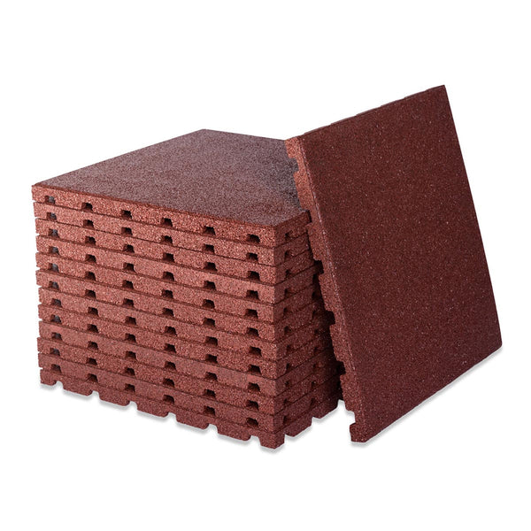 Leisure / Gym Floor Matting Kits - Red