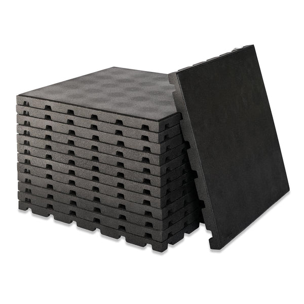 Leisure / Gym Floor Matting Kits - Black