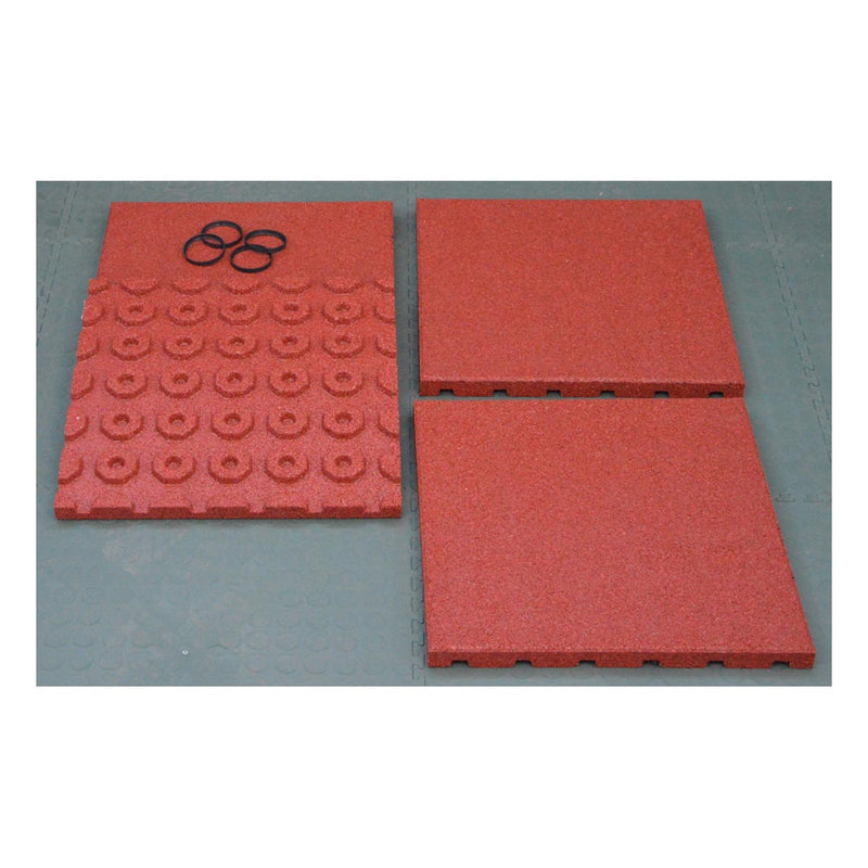 Leisure / Gym Floor Matting Kits - Red