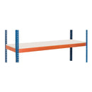 1x Additional Shelf - SX400 - Melamine - Blue & Orange
