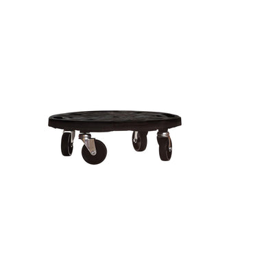Round Platform Dolly - Black - 50kg