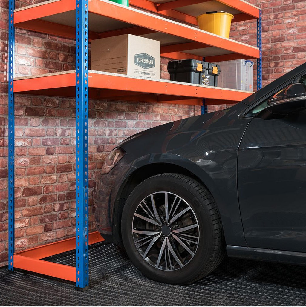 Storalex SX400 Over Car Heavy Duty Garage Shelving Unit - Tufferman