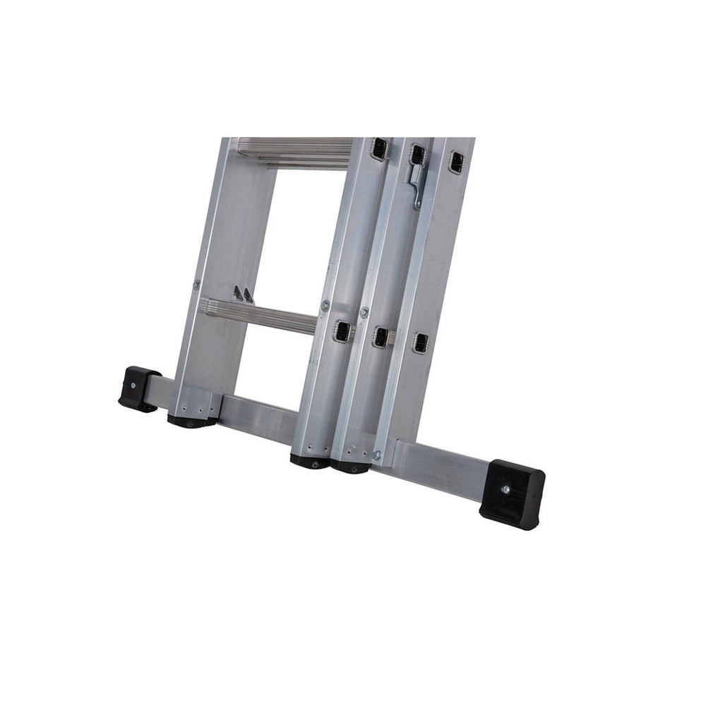Square Rung Werner Square Rung Triple Extension Ladders (5 Sizes) - Tufferman